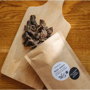 Sušené maso Květomluva sušené hovězí maso BIO bylinky a zelenina 70g