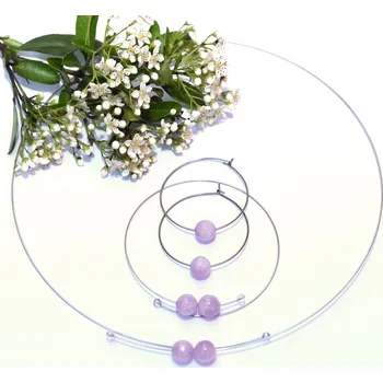 Souprava šperků Kunzit brazilie souprava