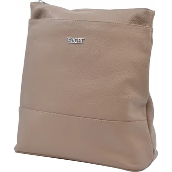 turistický batoh BRIGHT Dámský kožený kabelko/batoh Taupe (XBR24-LN4147-18DOL)