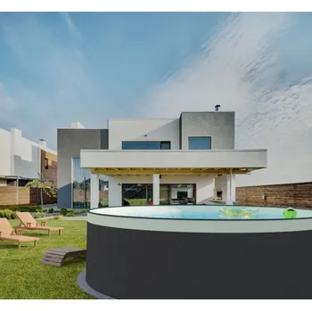 Bazén PLANET POOL Bazén CF ANTRAZIT/Sand – samotný bazén 350 x 90 cm + ECO Taška z recyklované bavlny v hodnotě 119,-