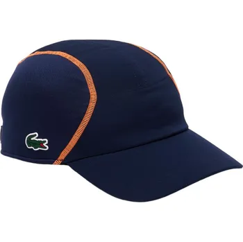 Kšiltovka Čepice Lacoste Tennis Mesh Panel - navy blue/orange Modrý