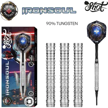 Šipka Sada šipek Future Knights Ironsoul Soft Tip – 90% wolframové barrely (KISF-20)