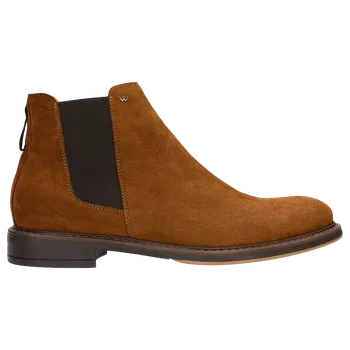 Pánské polobotky Nadčasové Hnědé Pánské Chelsea Boty Wojas 2001563 40