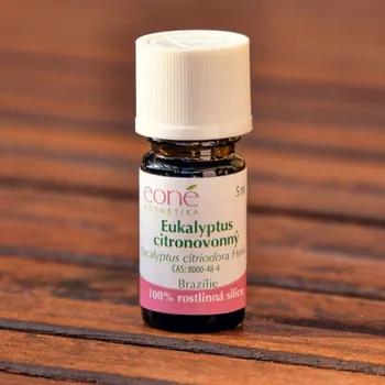 Eoné kosmetika s.r.o. Eoné Éterický olej EUKALYPTUS CITRONOVONNÝ Balení/objem: 10 ml