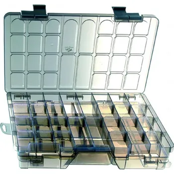 Pouzdro na rybářské vybavení Carp System Stavitelný BOX Dvoupatrový - 2