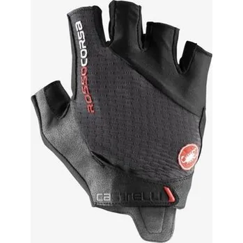 Cyklistické rukavice Castelli Rosso Corsa Pro V Glove Dark Gray XXL