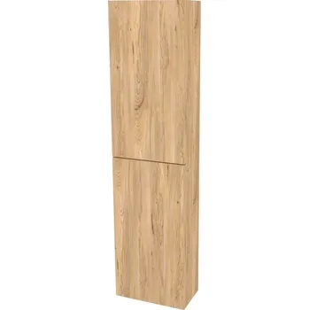 Koupelnový nábytek Mereo Mereo, Aira, koupelnová skříňka 170 cm vysoká, levé otevírání, Multidecor, CN794LNJASH