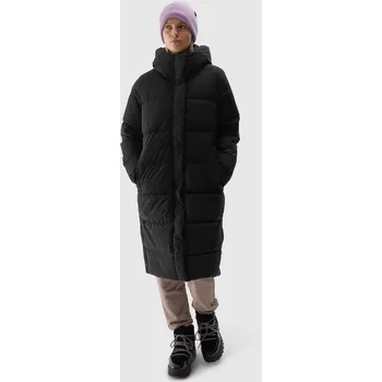 Dámský péřový kabát 4F 4F černá 3332627