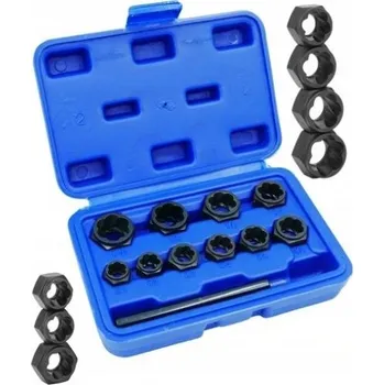 Sada nástavců pro uvolnění poškozených šroubů matic 9-19mm FT1005