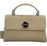 Módní dámská koženková kabelka do ruky Kalissa, taupe