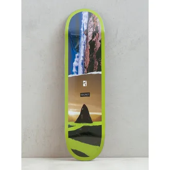 Skateboard Poetic Collective Secret Frame (green/multi) 8.375