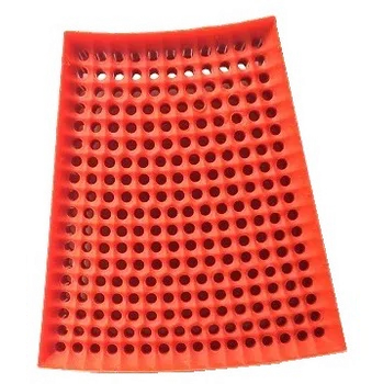 Terč na šipky Single segment červený velký