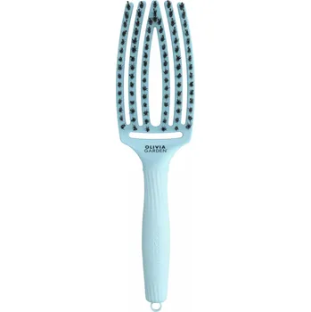 kartáč na vlasy Olivia Garden Fingerbrush Sky Blue