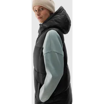 Dámská vesta Dámská péřová vesta 4F 4F černá 3332463