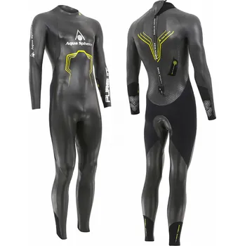 Neoprenový oblek Pánský triatlonový oblek Aqua Sphere PURSUIT 3/1 mm - výprodej - XS