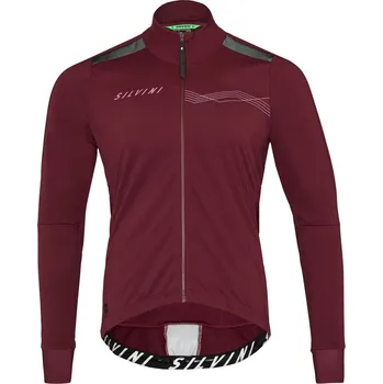 Pánská cyklo bunda Silvini Ghisallo vínová XXL