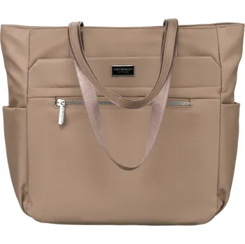 Kabelka Prostorná dámská shopper kabelka Luna, béžová