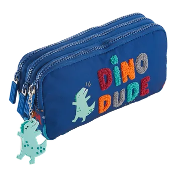 Penál Miquelrius penál Fun Dino, Tripple Holdall