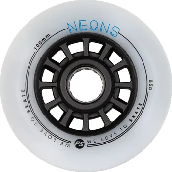 Kolečko k in-line bruslím Svítící kolečka Powerslide Neons 110mm/85a (3ks) Barva: Červená