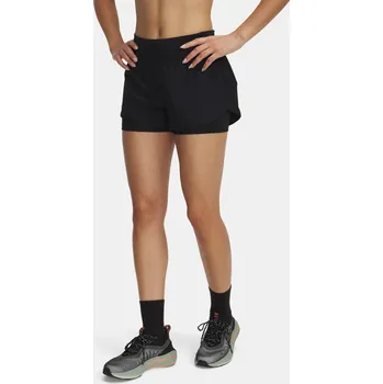 Dámské kraťasy Under Armour UA Launch Pro 3in 2in1 S 1389575-001 Černá LG