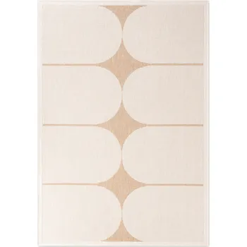 Koberec NORTHRUGS Kusový koberec Duet Bowen Beige/White - na ven i na doma Rozměry koberců: 120x170