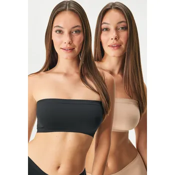 Podprsenka 2PACK Podprsenka Flexi Bandeau bezešvá