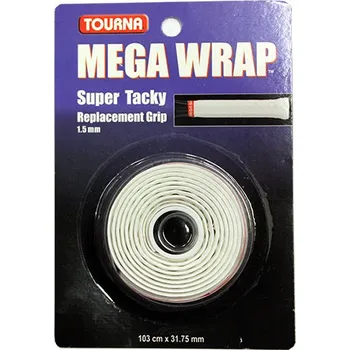 Základní omotávka Tourna Mega Wrap 1P Bílý