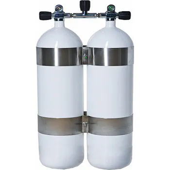 Potápěčská láhev Vítkovice dvojče 2x20 L/230 bar konvex