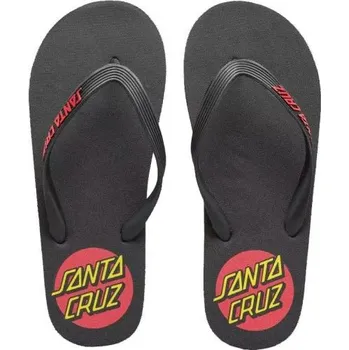 Pánské žabky ŽABKY SANTA CRUZ Classic Dot Thong - černá - US 7 + při osobním odběru 455 Kč