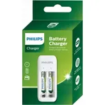 Philips Nabíječka baterií + 2xAA 700mAh, USB kabel