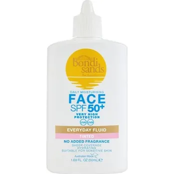 Přípravek na opalování Bondi Sands Everyday SPF50+ tónovací fluid na obličej 50 ml