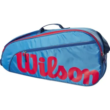 Tenis Taška na tenis Wilson Junior 3 PK Racket Bag Modrý