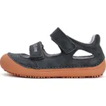 DDstep pohodlné dětské barefoot sandálky H063-51185C Dark grey Velikost EU: 28, vnitřní délka: 180, vnitřní šířka: 74