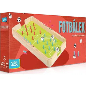 Albi Fotbálek dřevěná stolní hra