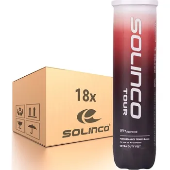 Tenis Karton tenisových míčů Solinco Tour 18x4B