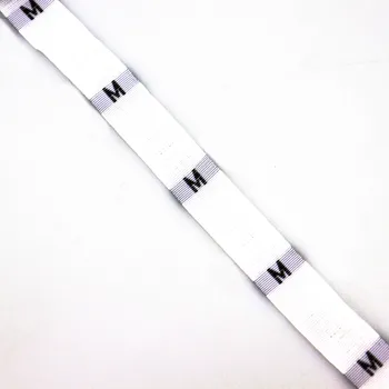 Pro Háčkování Velikostní štítek bílý M