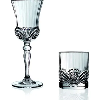 Sklenice RCR AUREA SADA SKLENIC NA VÍNO A WHISKY 12 KS