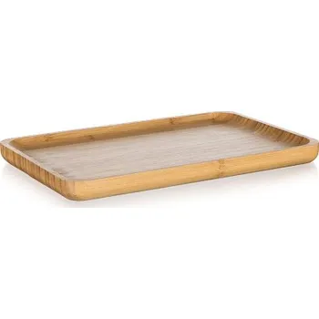 Talíř talíř servírovací 28x18,5x2cm BRILLANTE bambus