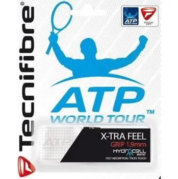 Tenis Základní omotávka Tecnifibre X-Tra Feel 1P Bílý