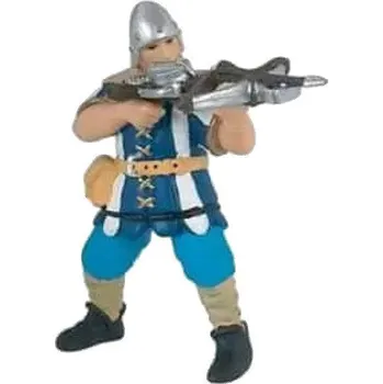 Figurka Papo Válečník s kuší modrý