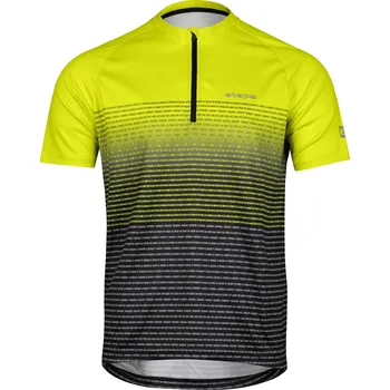 cyklistický dres Etape Freetime 2.0 limeta/černý