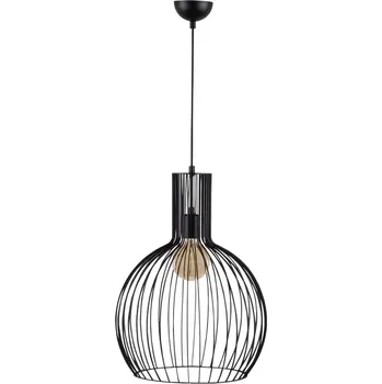 Lustr ZALLON 1xE27 38x66-146 cm, černá + vyzvednutí ZDARMA