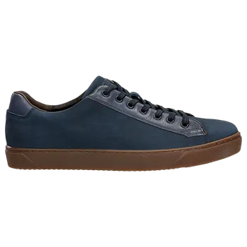 Pánské polobotky Pánské Modré Tenisky Na Hnědé Podrážce Wojas 1022776 45