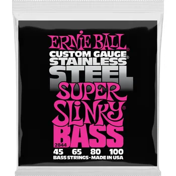 Strunný nástroj Ernie Ball 2844 Super Slinky Struny pro baskytaru
