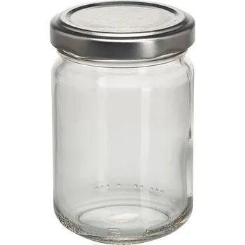 Gastro Zavařovací sklenice se stříbrným víčkem 156 ml, TO53, 6 ks