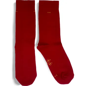 Pánské ponožky Ponožky Moumou - Červený Rubín Velikost: 36-41