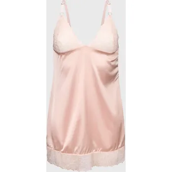Dámské noční prádlo Erotická saténová noční košilka Alise krátká