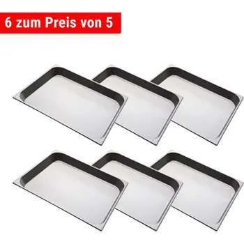 Dóza na potraviny G.Gastro Nerezová nádoba GN 2/1 - hloubka: 65 mm