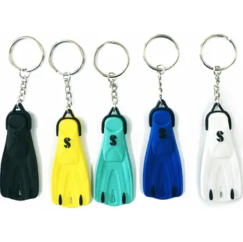 Přívěsek Scubapro ploutev GO SPORT KEYRING - bílá