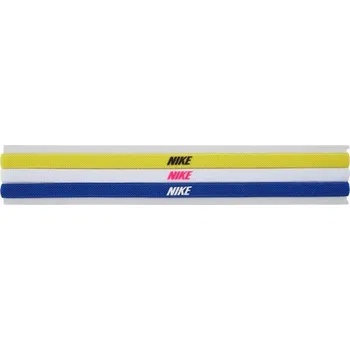 Čelenka Nike Elastic Headbands 2.0 3P Žlutý, Vícebarevný